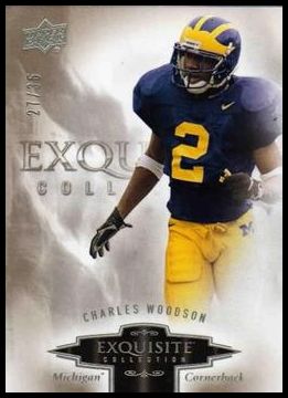2010 Upper Deck Exquisite Collection 18 Charles Woodson